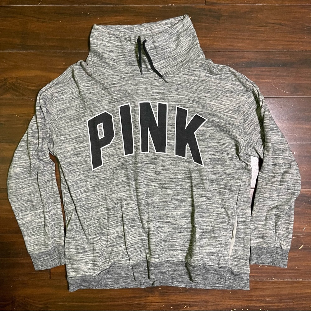 VS PINK Cowl Neck Pullover Sweatshirt